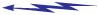 small, left pointing lightening bolt arrow