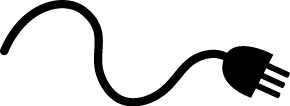 right pointing plug