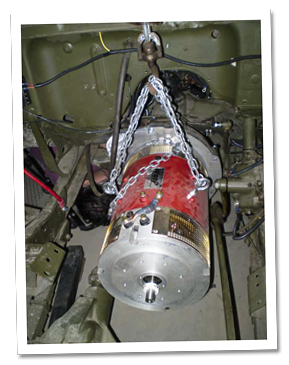 lifting motor for placement