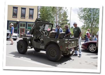 ElectroWillys at the car show