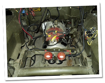 motor and horns