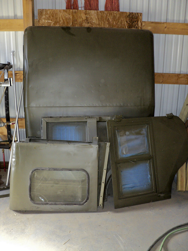 the painted winter cab