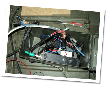 auxillary box for cb