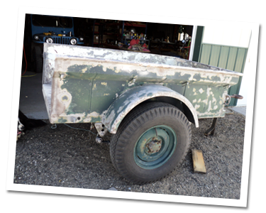 Trailer sandblasted and bondo'd 02