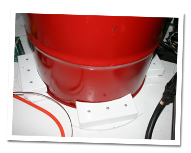 Gas drum blocks