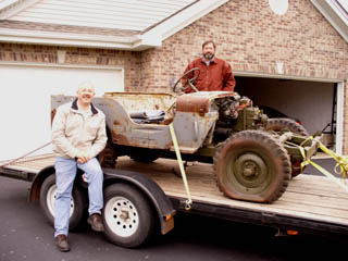 Mike and Mike with the Green Jeanne in Illinois