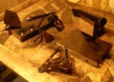 restoration begins 04 - sand blasted and painted engine parts