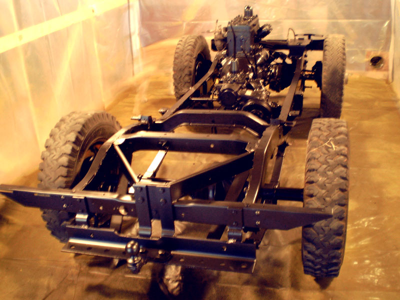 the painted frame
